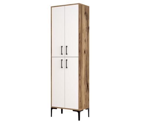 Berlin A - Walnut, White