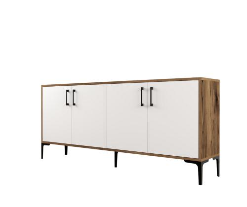 Kiev - Walnut, White