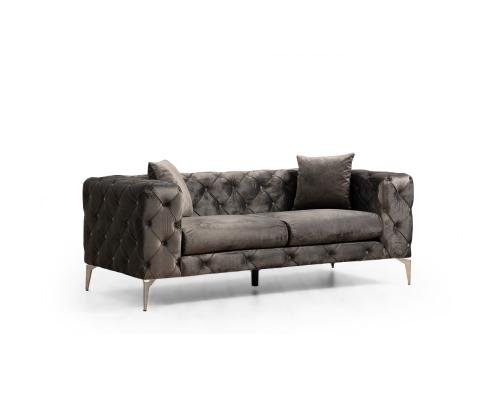 Diivan Como 2 Seater - Anthracite
