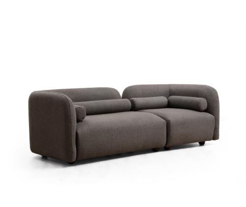 Diivan Victoria Grey Bouclette