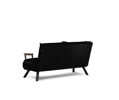 Diivan Sando 2-Seater - Black