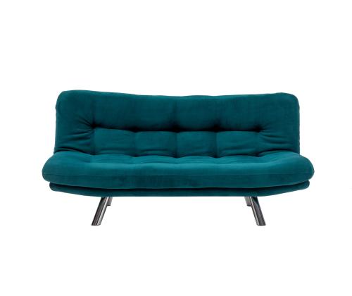 Diivan Misa Small Sofabed - Petrol Green