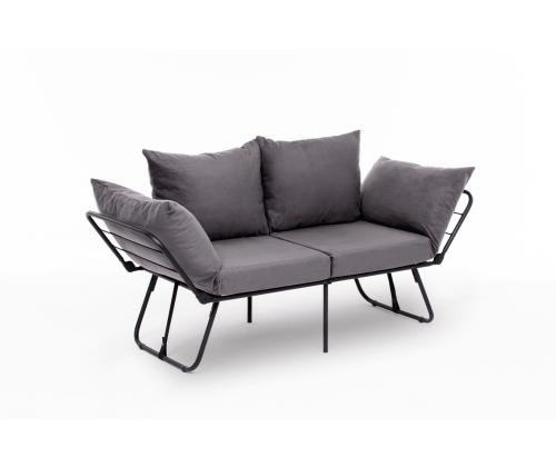 Diivan Viper 2-Seater - Grey