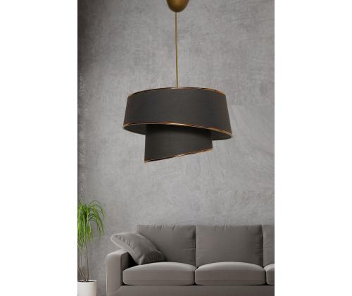 Barette - Gold, Anthracite