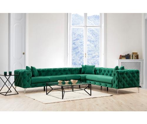 Diivan Como Right - Green