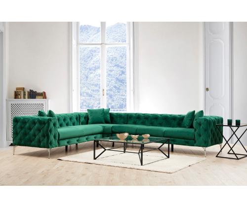 Diivan Como Left - Green