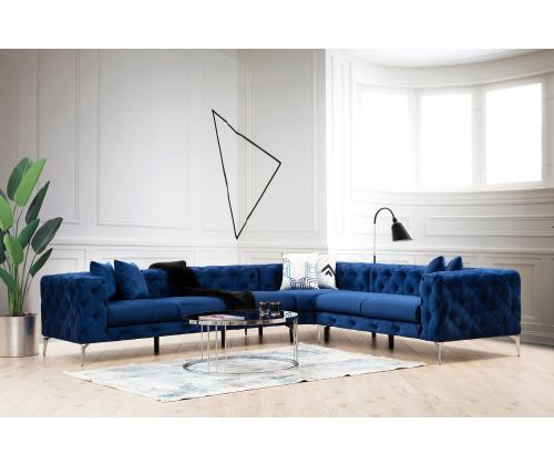 Diivan Como Right - Navy Blue