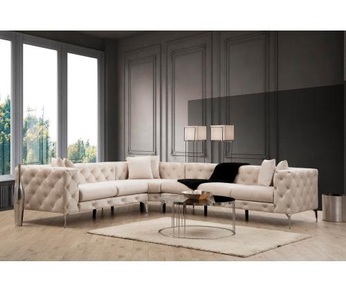 Diivan Como Left - Ecru