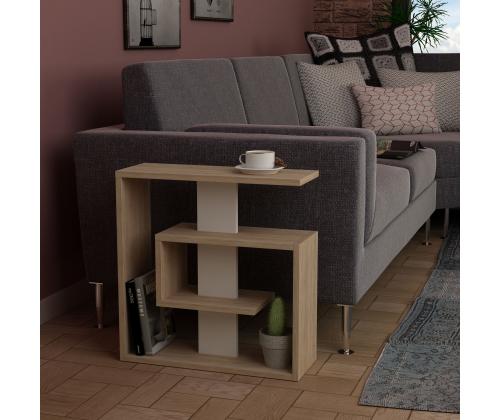 Laud Saly - Sonoma Oak, White