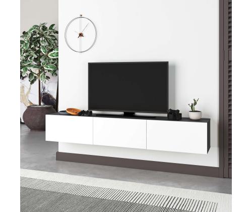 TV laud Francy 180 - Anthracite, White