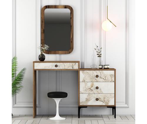 Laud Lizbon 545 - Walnut, White