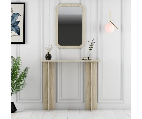 Laud Modena Mirror - Travertine