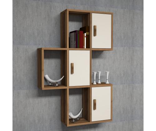 Flora - Walnut, Cream