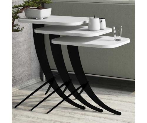 Mööblikomplekt lauad Pion - White