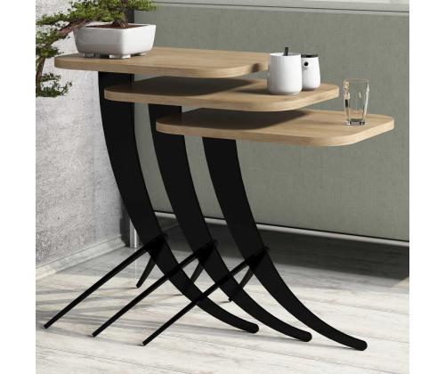 Mööblikomplekt lauad Pion - Oak