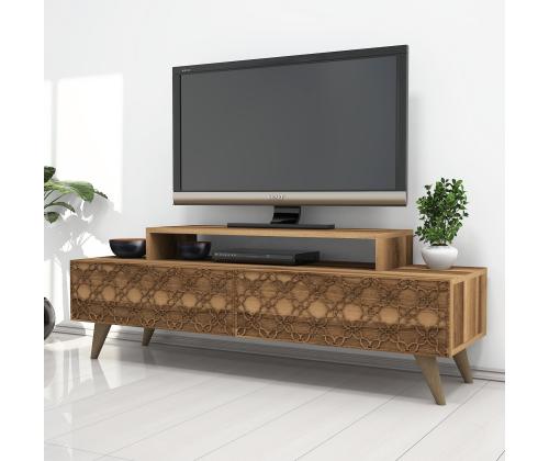 TV laud City - Walnut