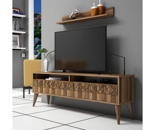 TV laud Line - Walnut