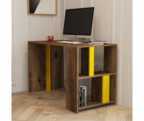 Lima - Walnut, Yellow