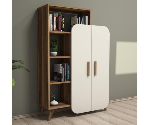 Form - Walnut, Cream