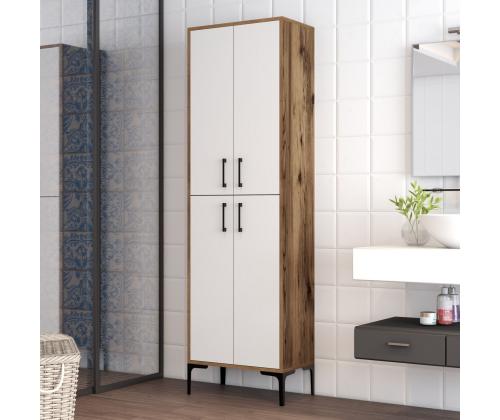 Berlin A - Walnut, White