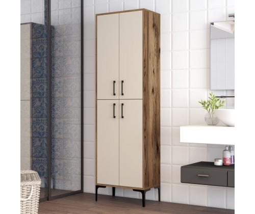 Berlin A - Walnut, Cream