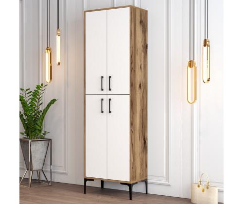 Berlin A - Walnut, White