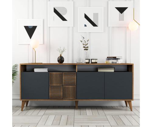 Milan - Walnut, Anthracite