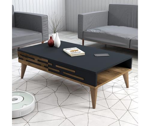 Kohvilaud Valensiya - Walnut, Anthracite