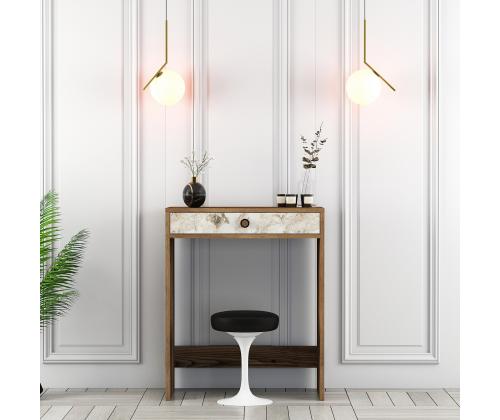 Laud Lizbon - Walnut, White, Marble