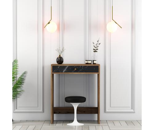 Laud Lizbon - Walnut, Black, Marble