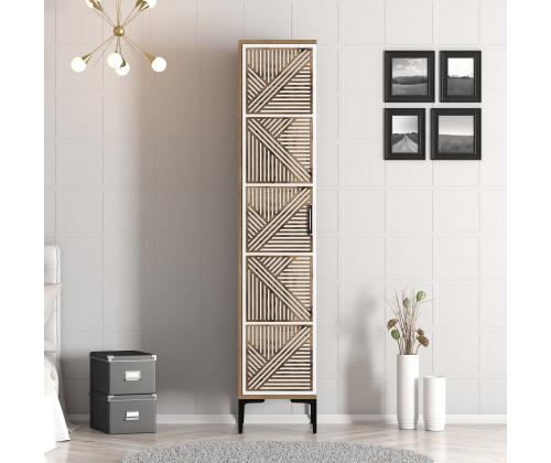 Kumsal P - Walnut, White