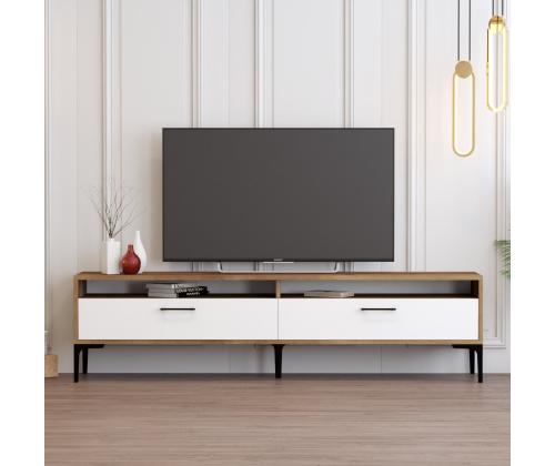 TV laud Istanbul 2 - Walnut White