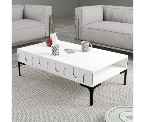 Kohvilaud Lyon 32 - White, Black