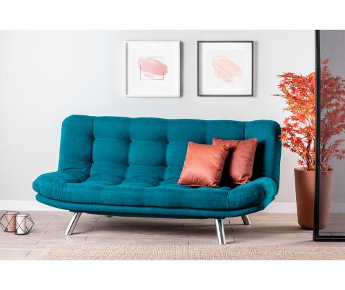 Diivan Misa Sofabed - Petrol Green