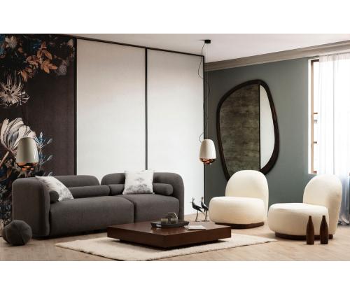 Diivan Victoria Grey Bouclette