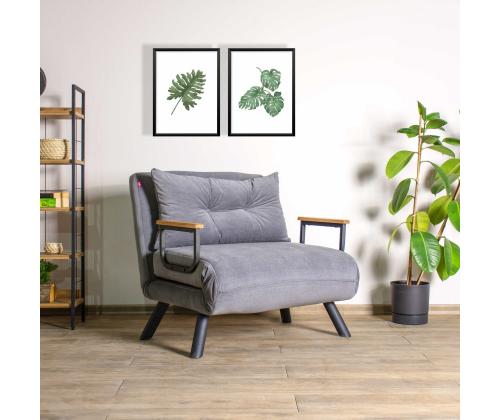 Diivan Sando Single - Grey