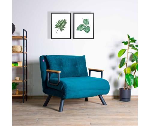 Diivan Sando Single - Petrol Green