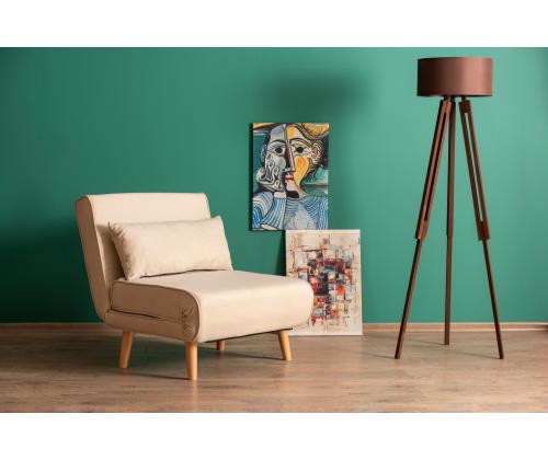 Diivan Folde Single - Cream