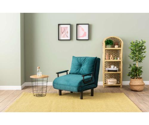 Diivan Sento Single - Petrol Green