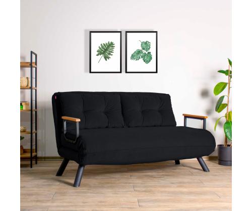Diivan Sando 2-Seater - Black