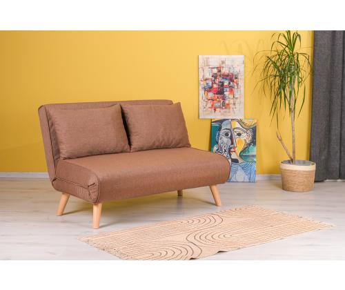 Diivan Folde 2-Seater - Brown