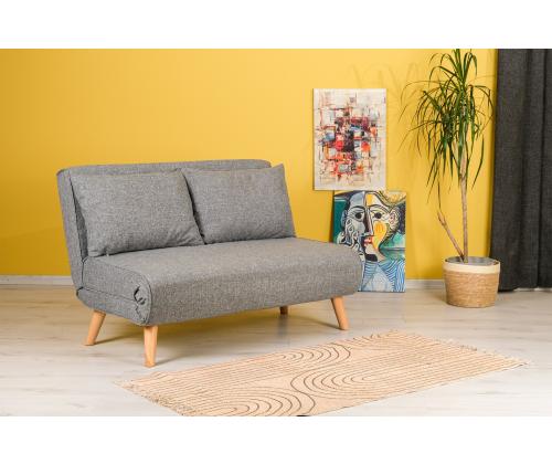 Diivan Folde 2-Seater - Light Grey