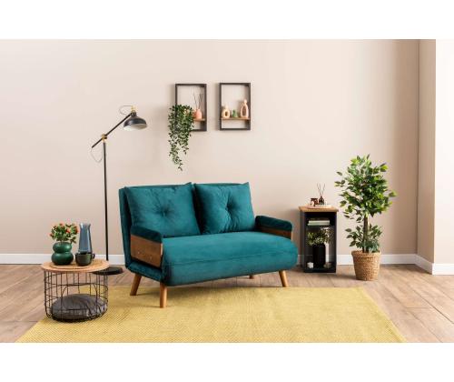 Diivan Cosmo 2-Seater - Petrol Green