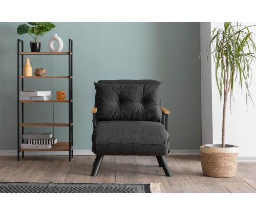 Diivan Sando Single - Dark Grey