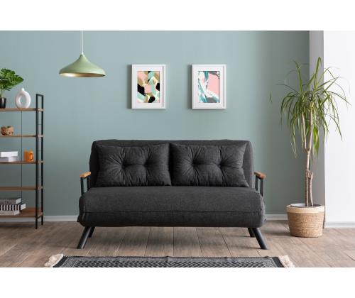 Diivan Sando 2-Seater - Dark Grey