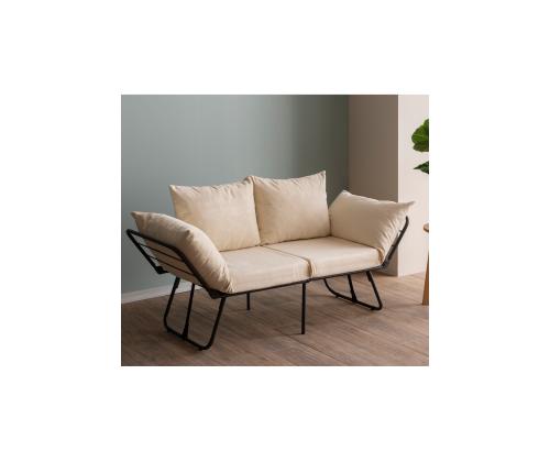 Diivan Viper 2-Seater - Light Cream