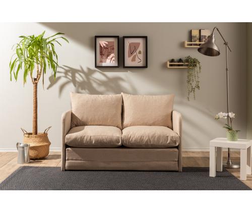 Diivan Saga 2-Seater - Beige
