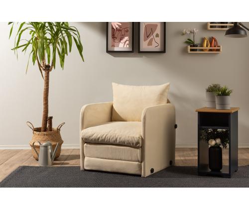 Diivan Saga Single - Cream