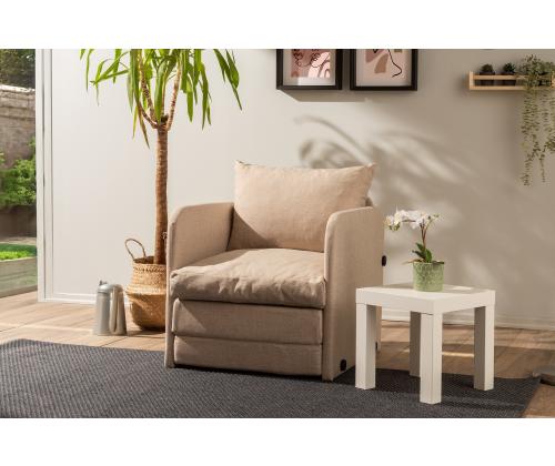 Diivan Saga Single - Beige