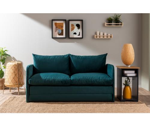 Diivan Saga XL 2-Seater - Petrol Green